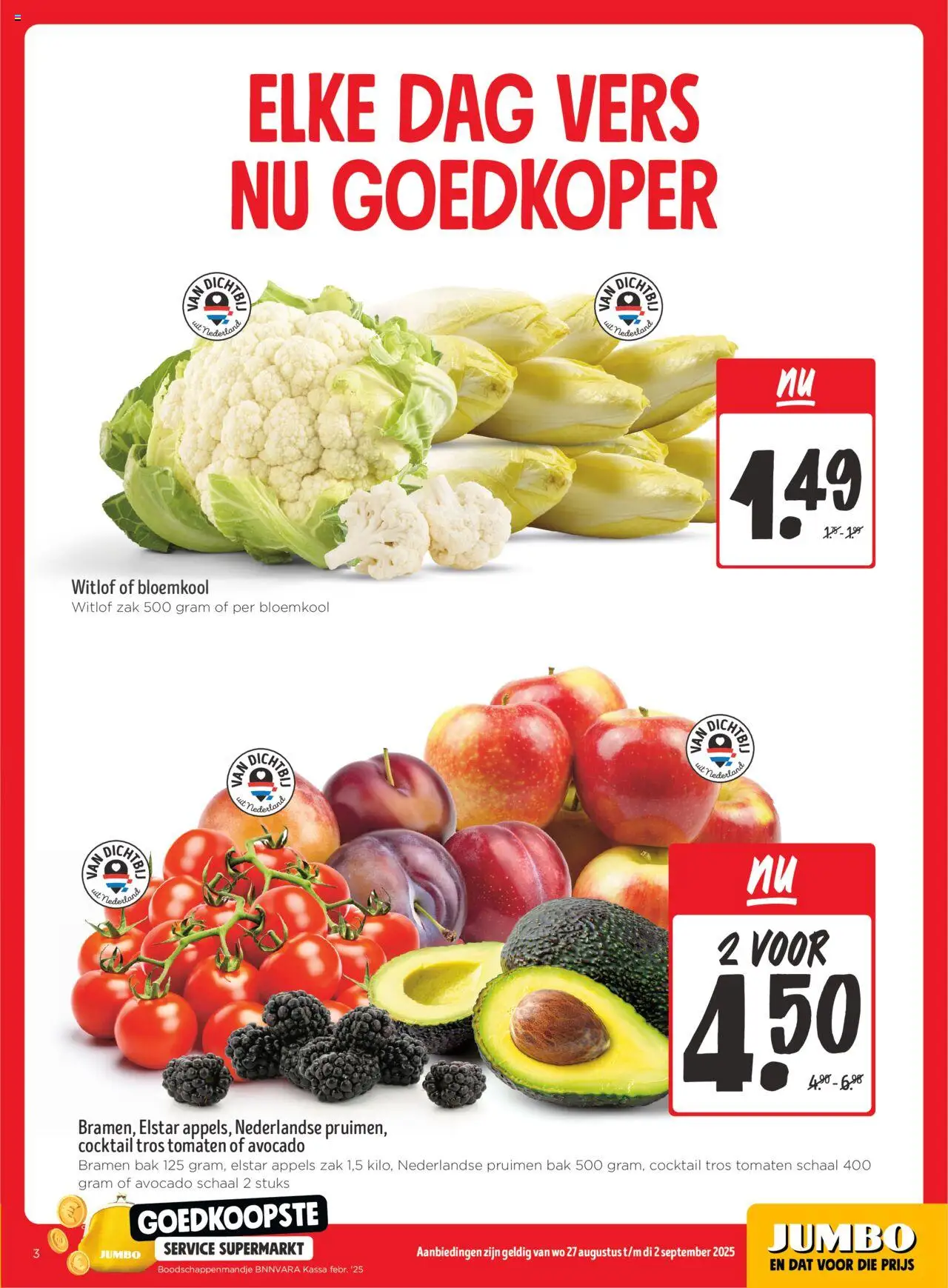  | Pagina: 3 | Producten: Avocado, Appels, Schaal, Zak