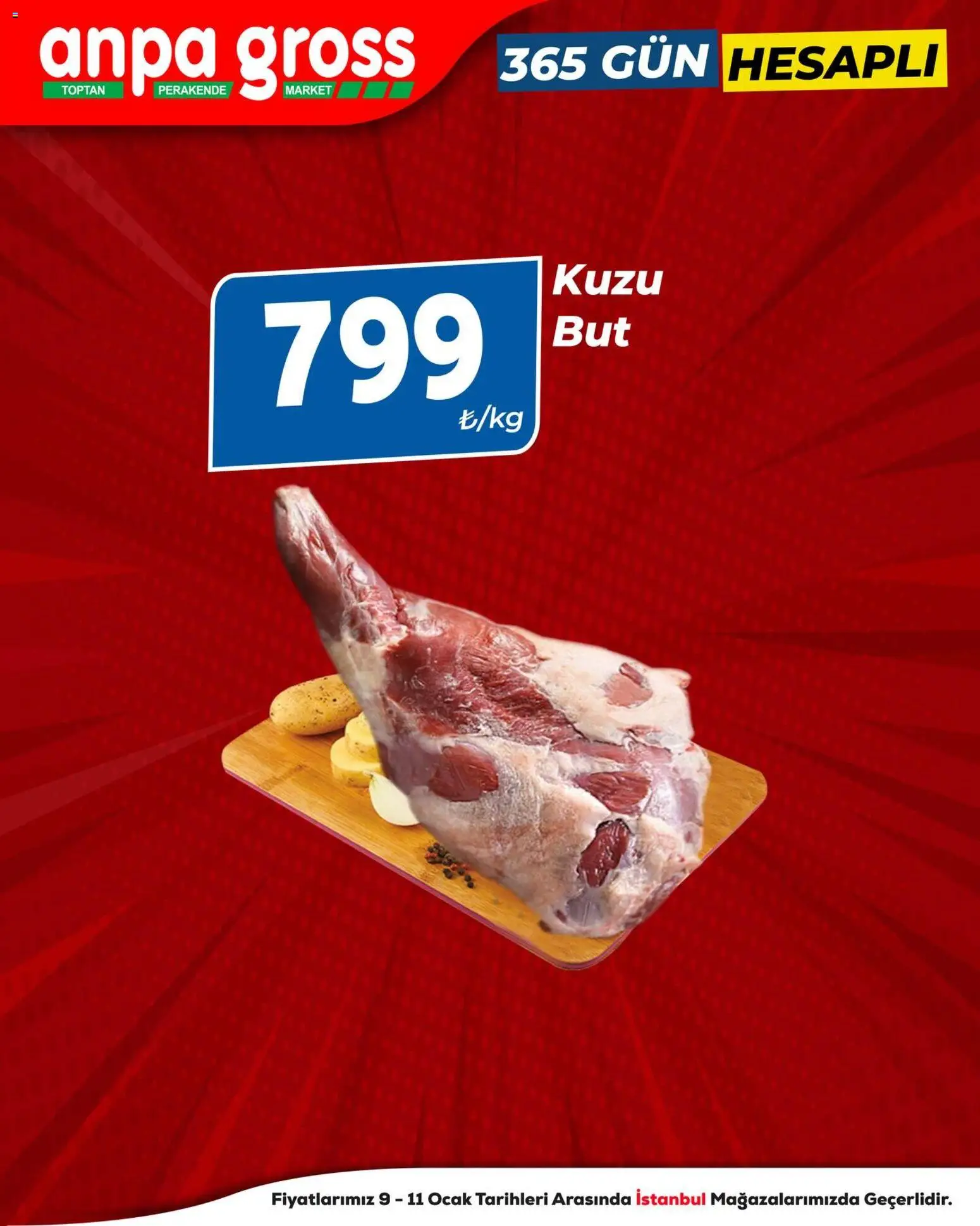Anpa Gross - Kasap - 09.01.2026 tarihinden itibaren geçerlidir | Sayfa: 5 | Ürünler: Ocak
