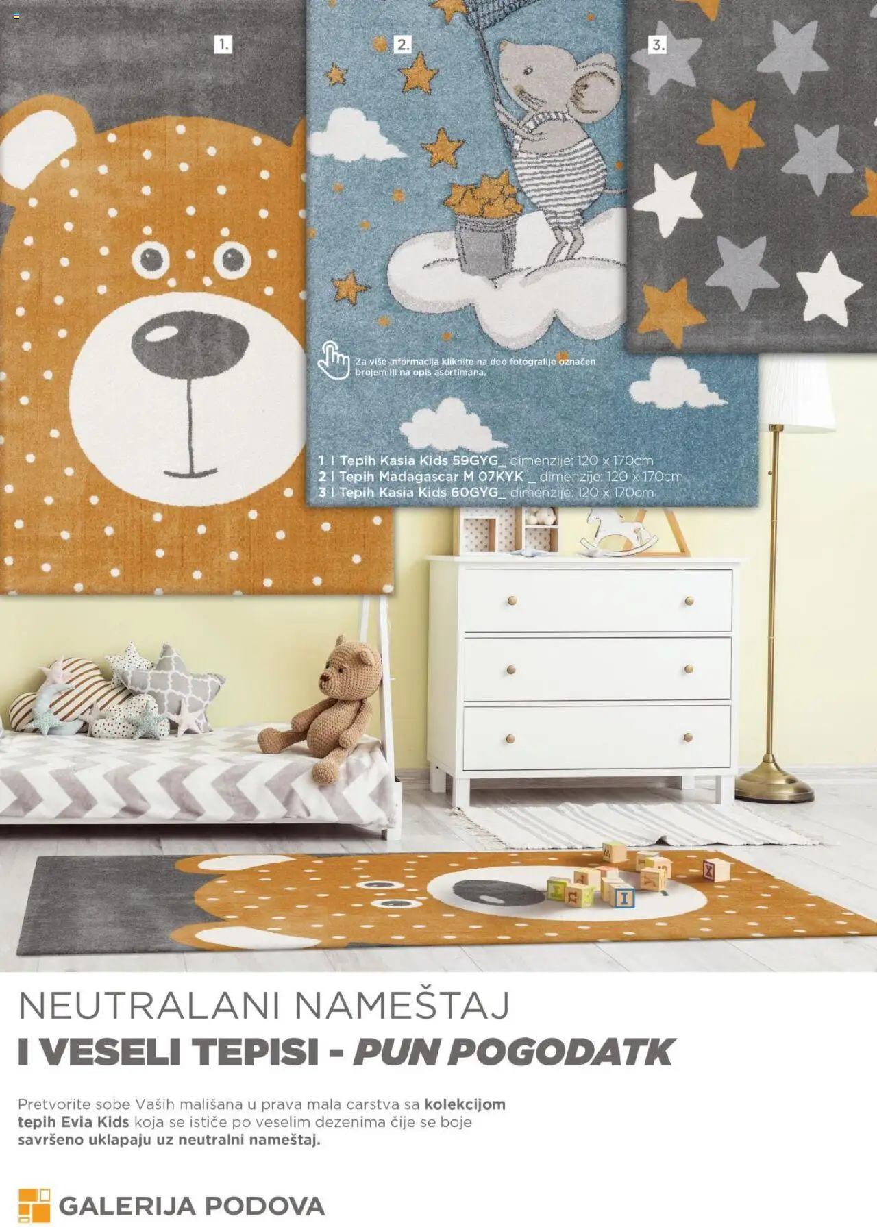 Galerija Podova katalog - važi od 31.01.2025 | Strana: 39 | Proizvode: Tepih
