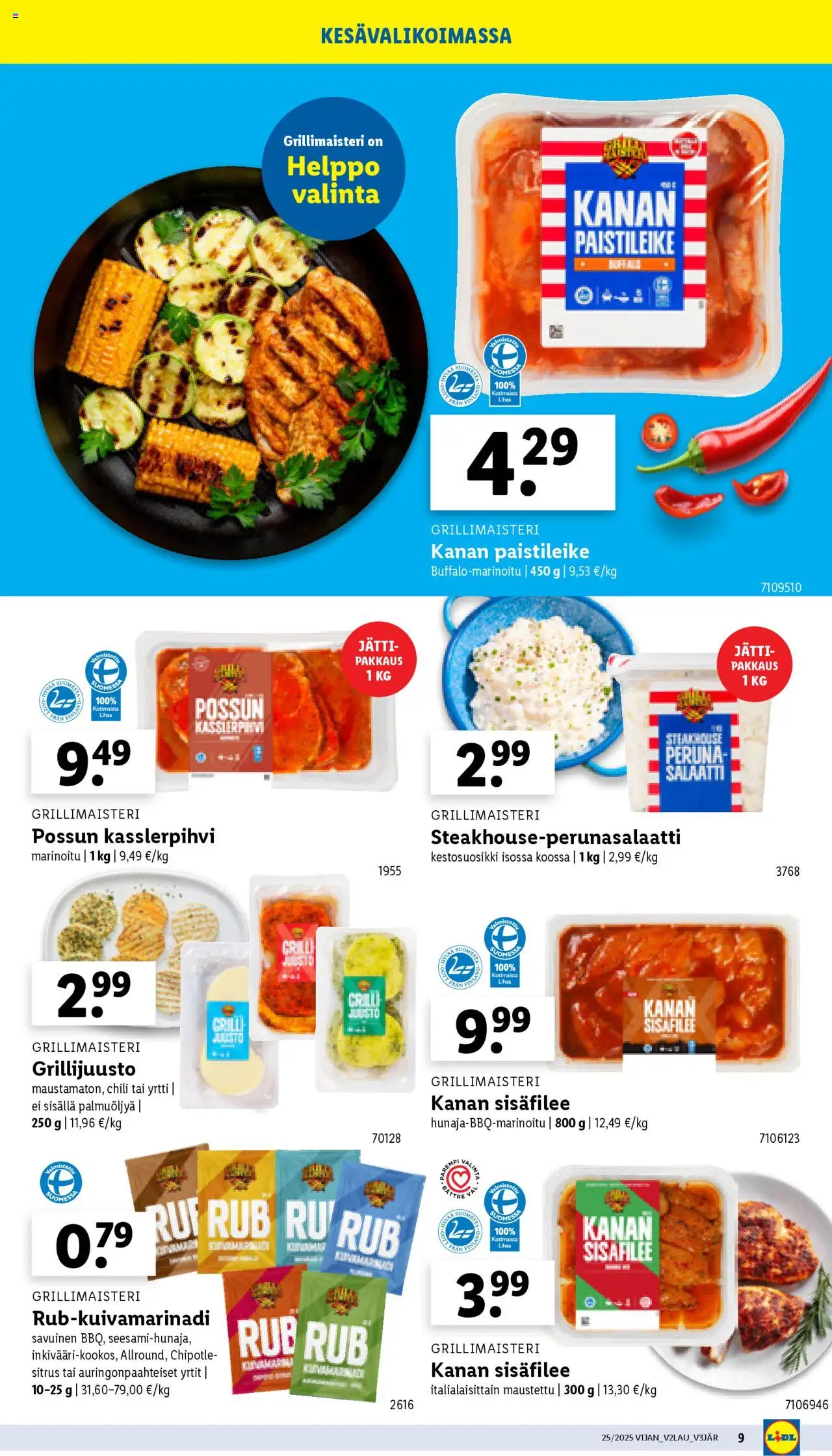  | Sivu: 11 | Tuotteet: Chili, Peruna, Salaatti