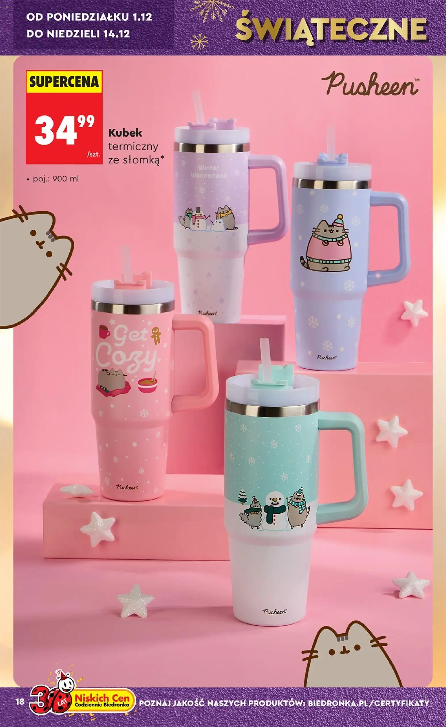 Biedronka gazetka - Hity i inspiracje od 29.11.2025 | Strona: 18