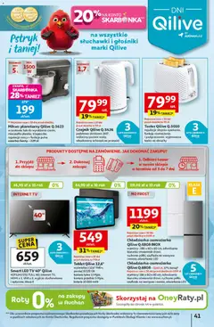 Pogląd oferty "Auchan gazetka - 30 Lat Hipermarket" - ważna od 12.03.2026 | Strona: 41 | Produkty: Tablet, Czajnik, Mikser, Warzywa