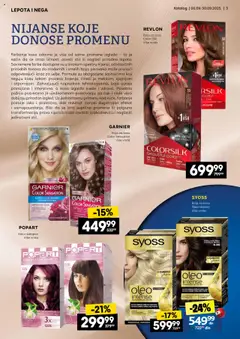 Idea katalog - važi od 06.09.2025 | Strana: 3 | Proizvode: Garnier, Syoss, Šampon