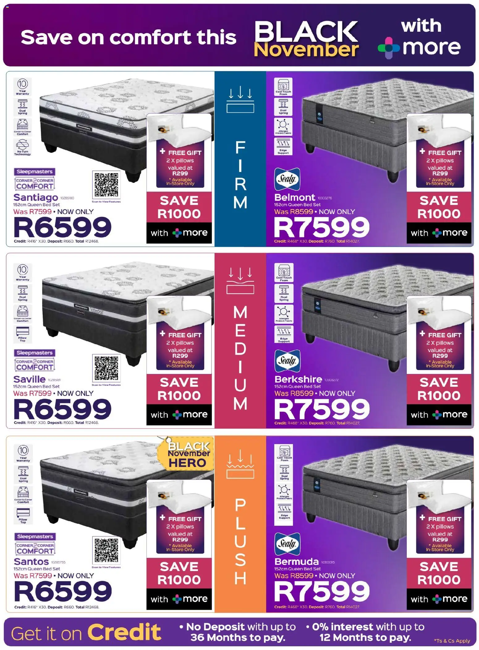New Sleepmasters catalogue – valid from 10.11.2025 | Page: 8 | Products: Queen bed, Bed, Pillow, Foam