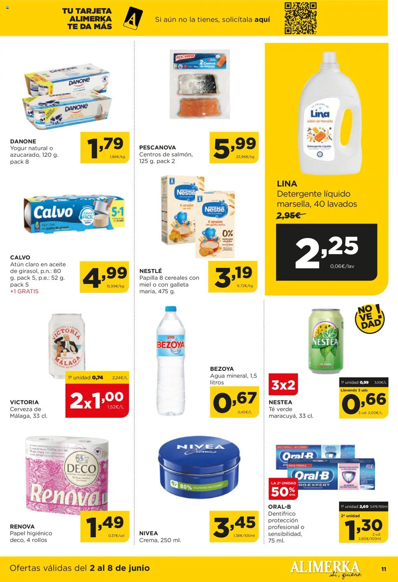 Alimerka folleto Asturias │ válido desde el 02.06.2025 | Página: 13 | Productos: Detergente, Té, Detergente líquido, Atún claro
