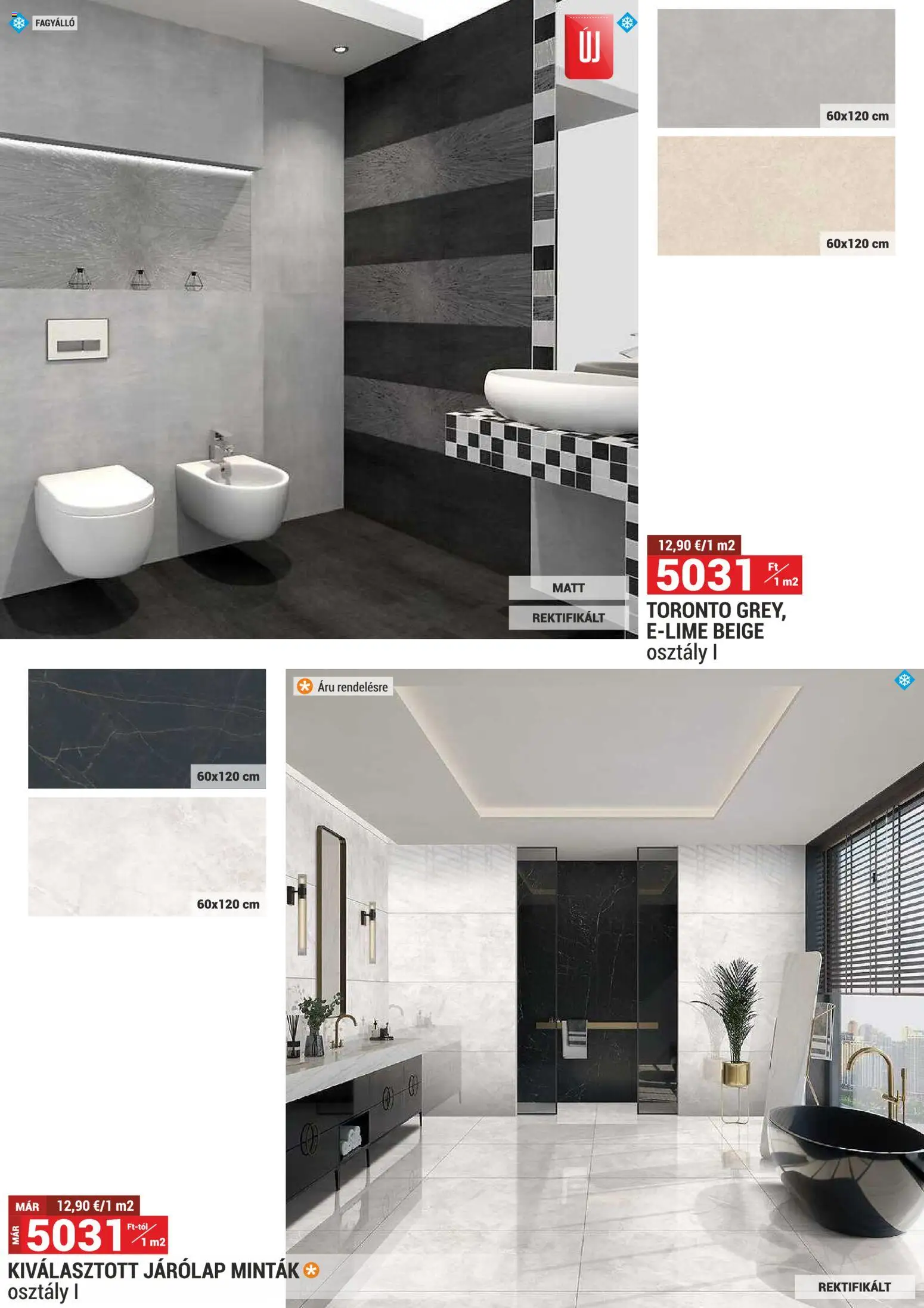 Merkury Market akciós ujság - amely érvényes a következő dátumtól: 01.03.2026 | Oldal: 35 | Termékek: Járólap