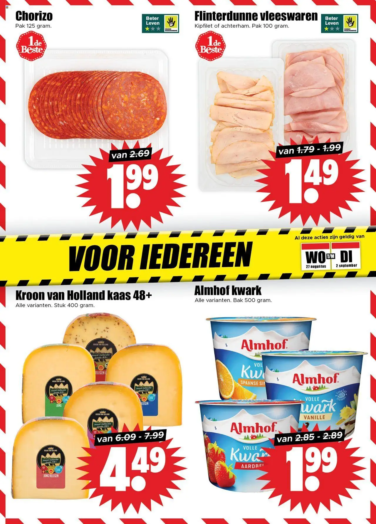  | Pagina: 17 | Producten: Yoghurt, Kwark, Chorizo, Pavilon