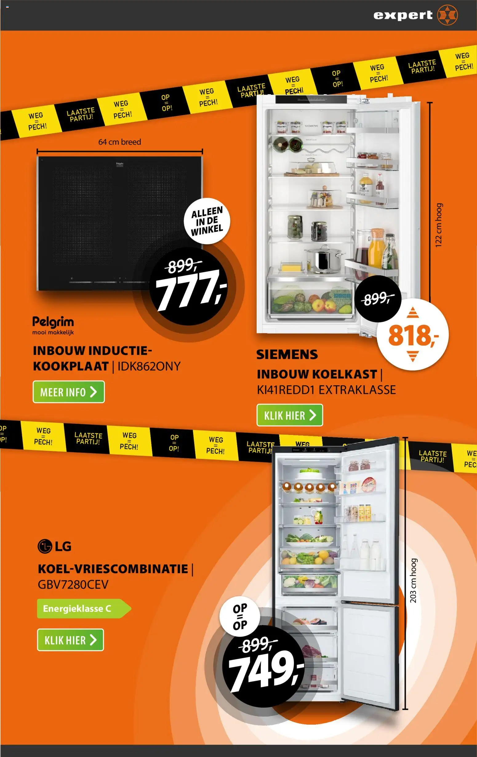 {H1} | Pagina: 7 | Producten: Koelkast, Kookplaat