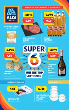 Aldi Aktionen ab 10.07.2025 | Seite: 1 | Produkte: Burger, Top