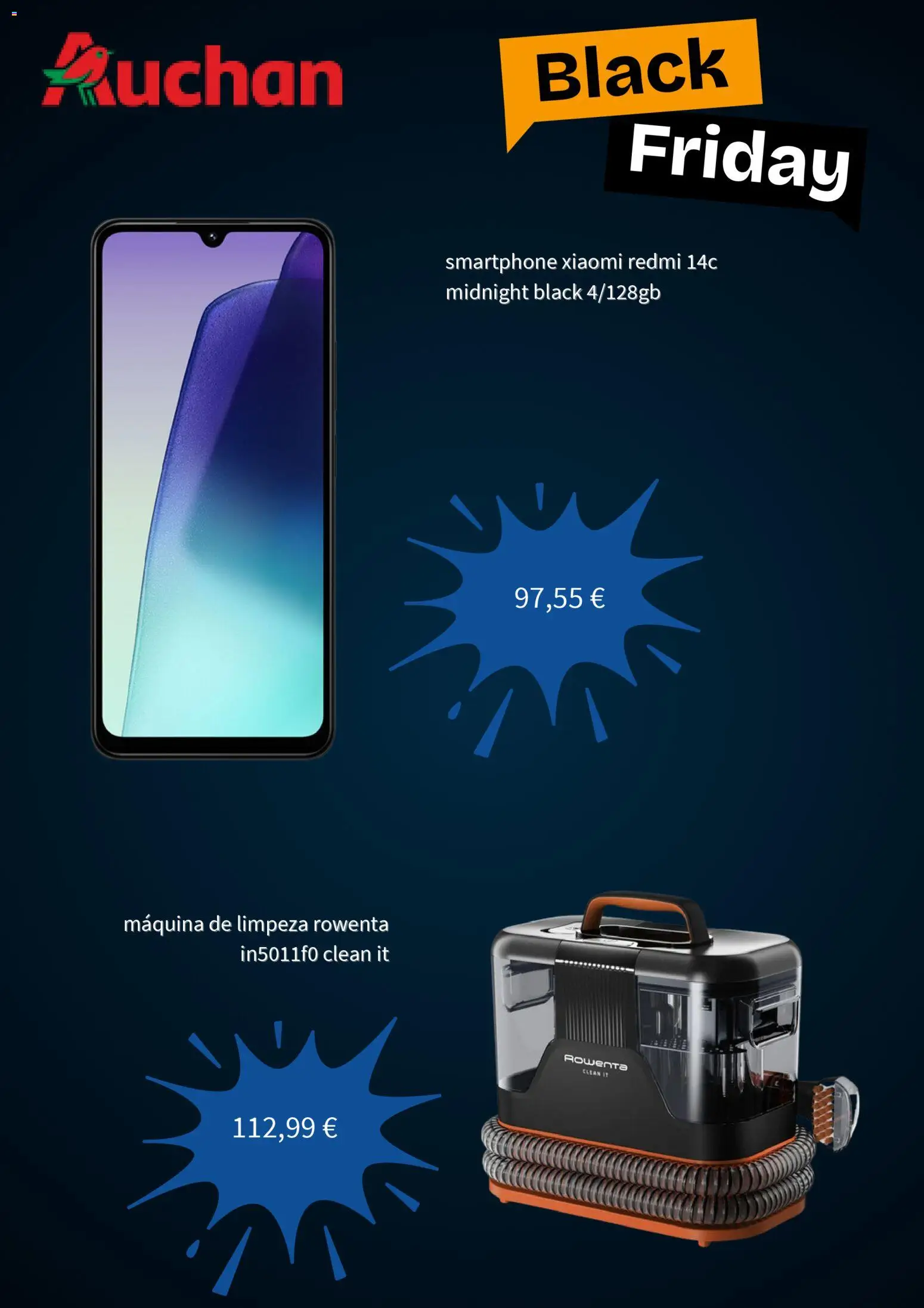 Auchan Black Friday │ válido de 29.10.2025 | Página: 2 | Produtos: Smartphone