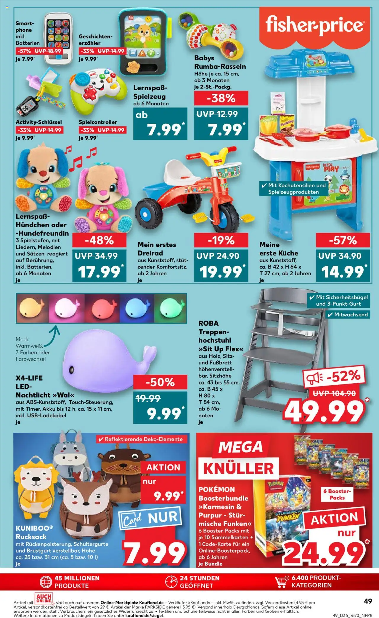 Kaufland prospekt Bremen	 - gültig ab dem 04.09.2025 | Seite: 49 | Produkte: Küche, Nachtlicht, Rucksack, Smartphone