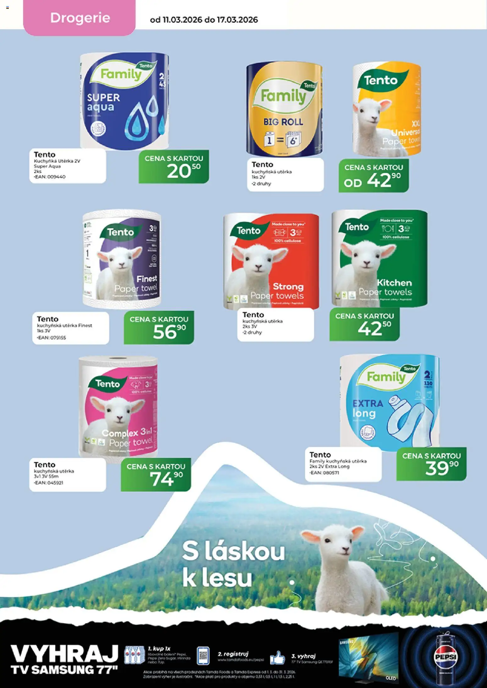 Tamda Foods leták od 11.03.2026 | Strana: 58 | Produkty: Finest, Pepsi, Tv, Samsung