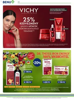 BENU Gyógyszertárak akciós újság - amely érvényes a következő dátumtól: 01.03.2026 | Oldal: 24 | Termékek: Bor, Gluténmentes, Vegán
