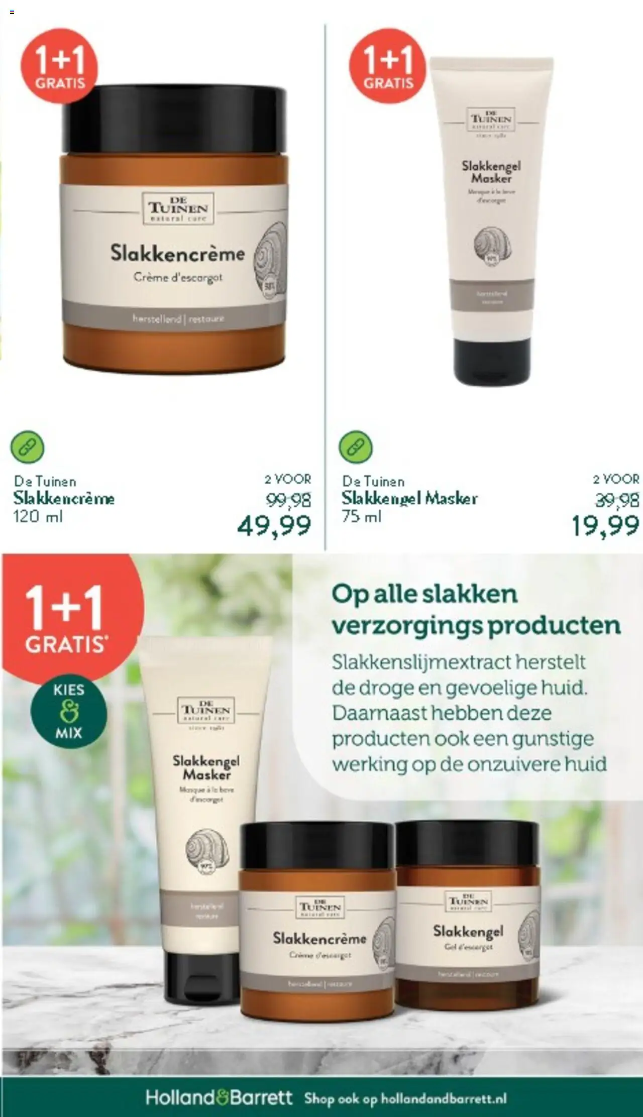 {H1} | Pagina: 19 | Producten: Crème, Masker