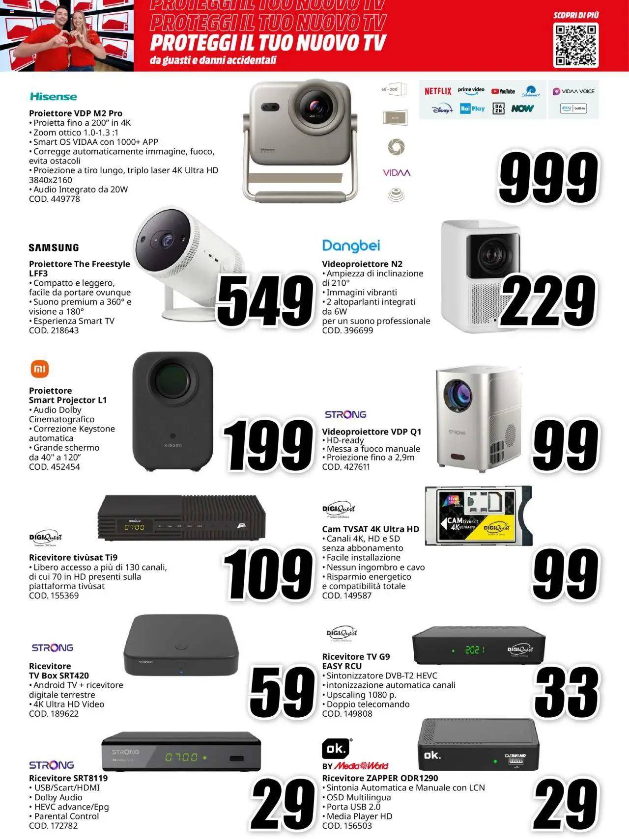 Volantino Media World del 04.10.2025 | Pagina: 3 | Prodotti: Xiaomi, Schermo, USB, Samsung
