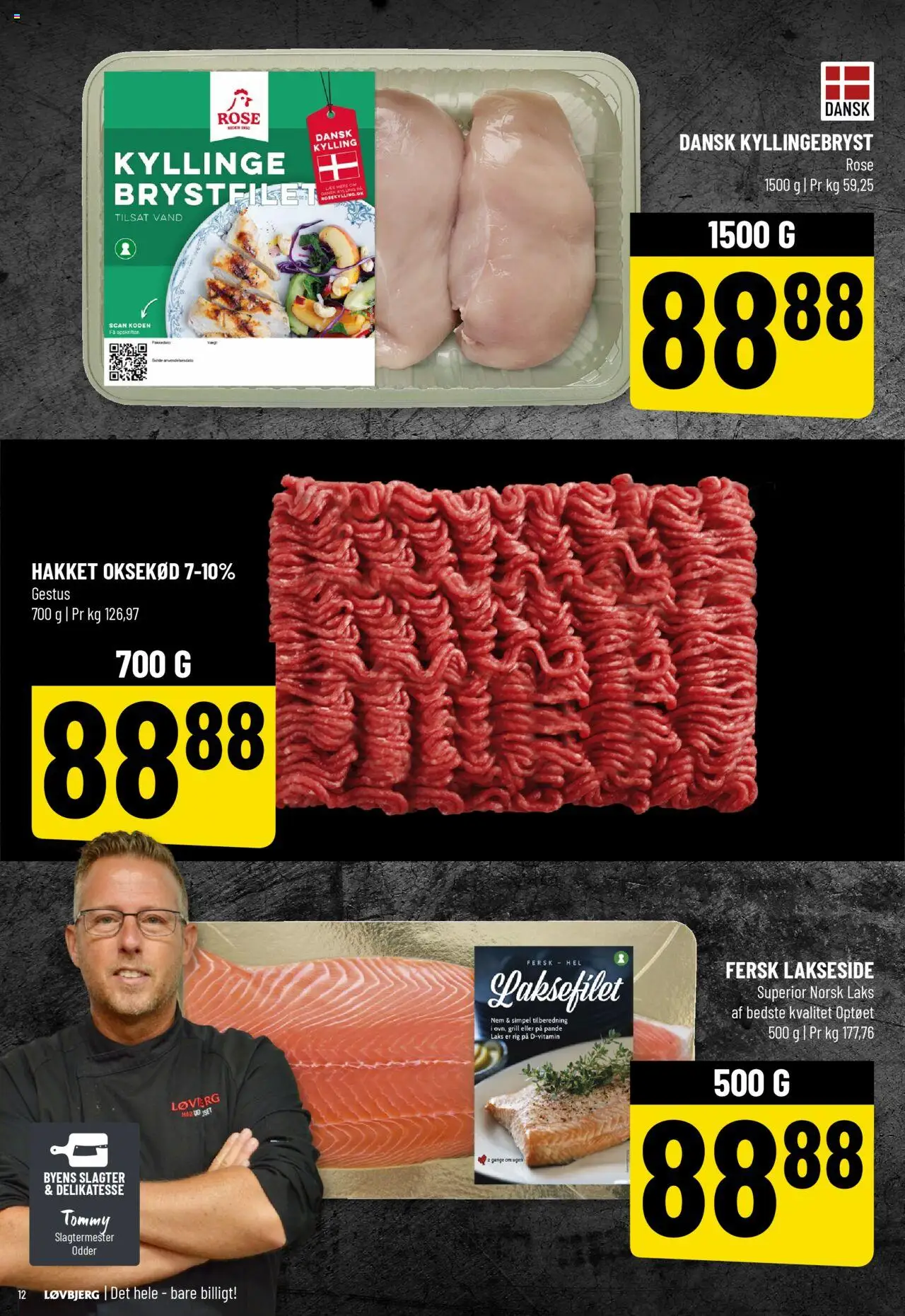 Løvbjerg tilbudsavis – gyldig fra 03.10.2025 | Side: 14 | Produkter: Oksekød, Grill
