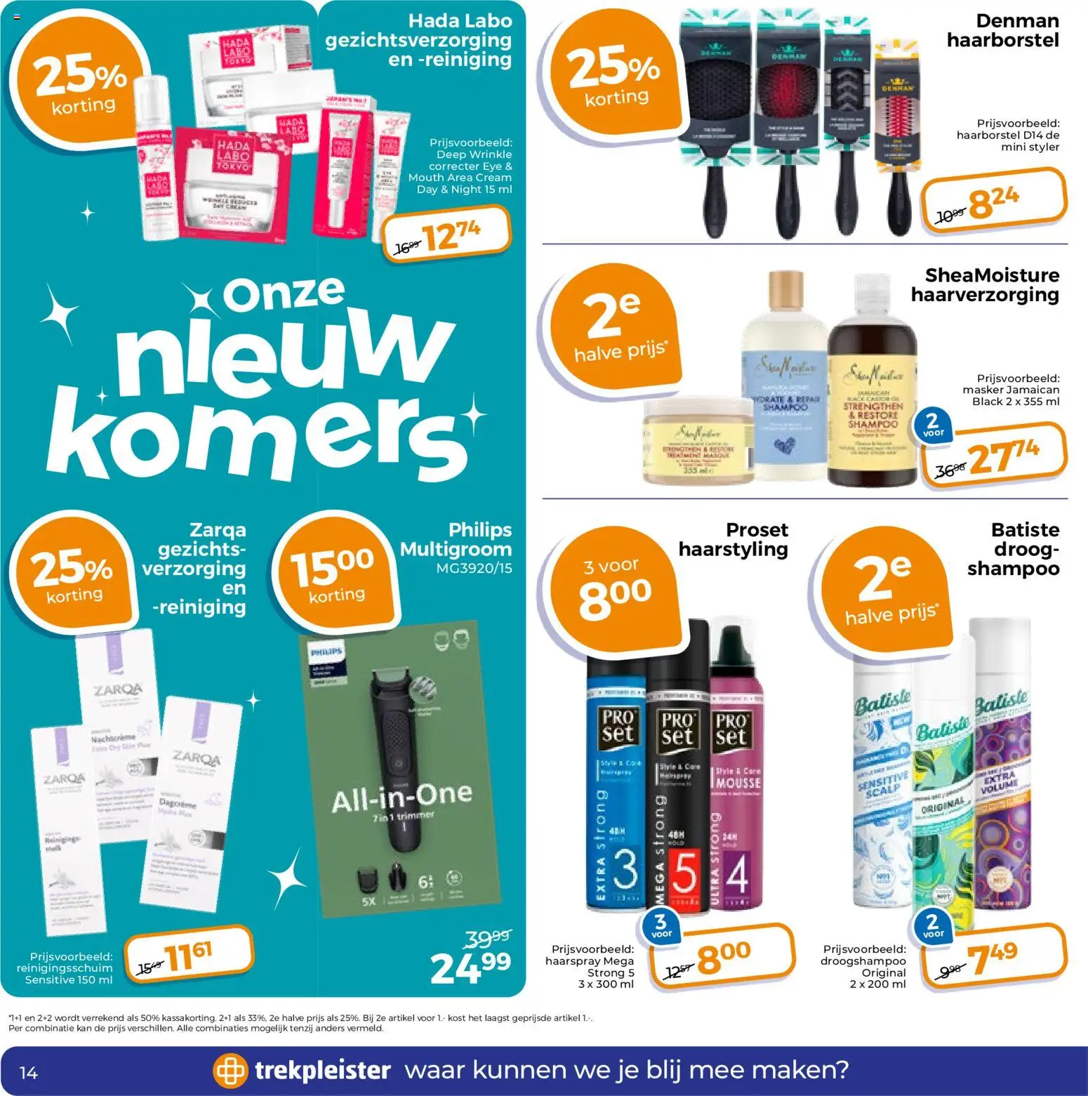 {H1} | Pagina: 14 | Producten: Trimmer, Droogshampoo, Kan, Shampoo