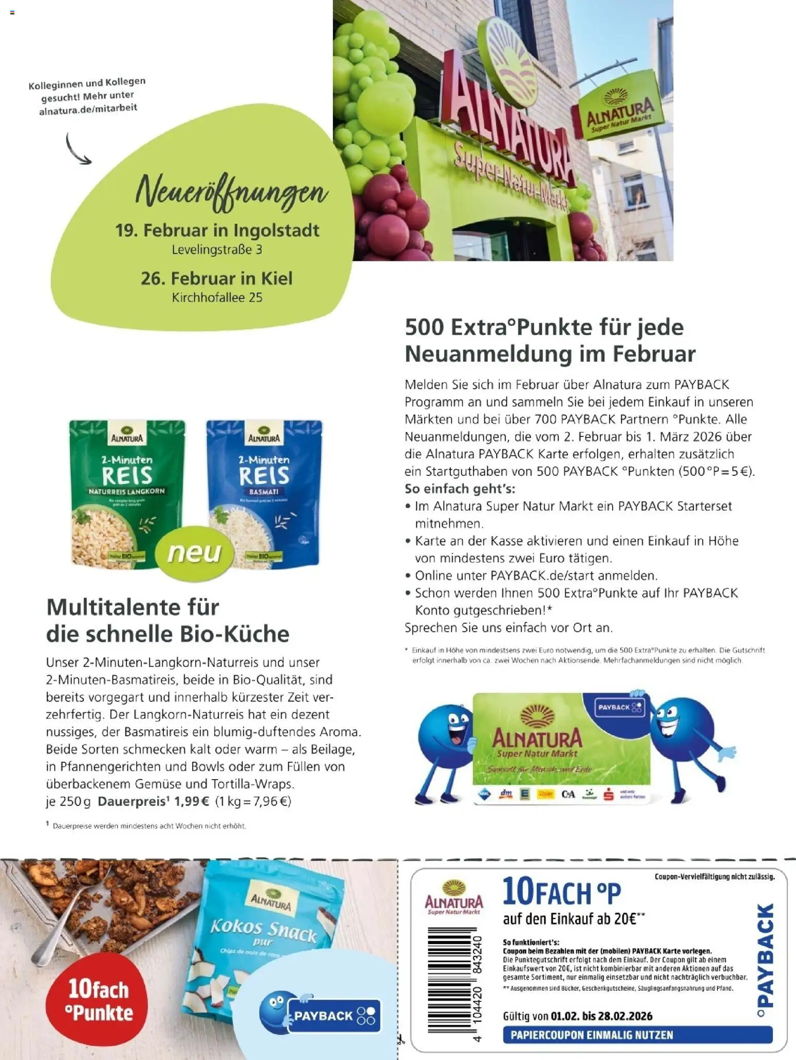 Alnatura Prospekt – gültig ab 01.02.2026 | Seite: 7 | Produkte: Basmatireis, Gemüse, Reis