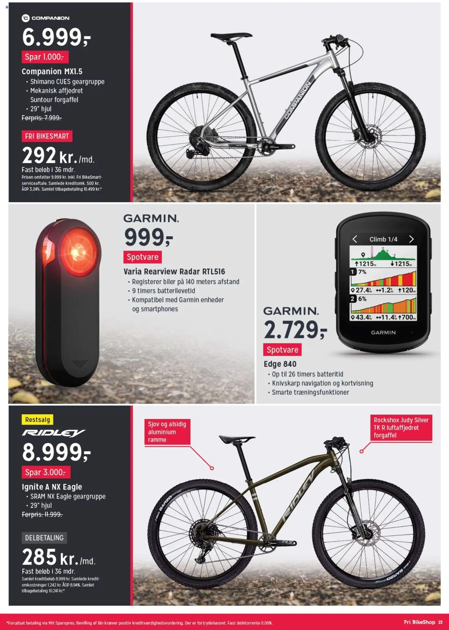 Fri BikeShop tilbudsavis – gyldig fra 01.12.2025 | Side: 23