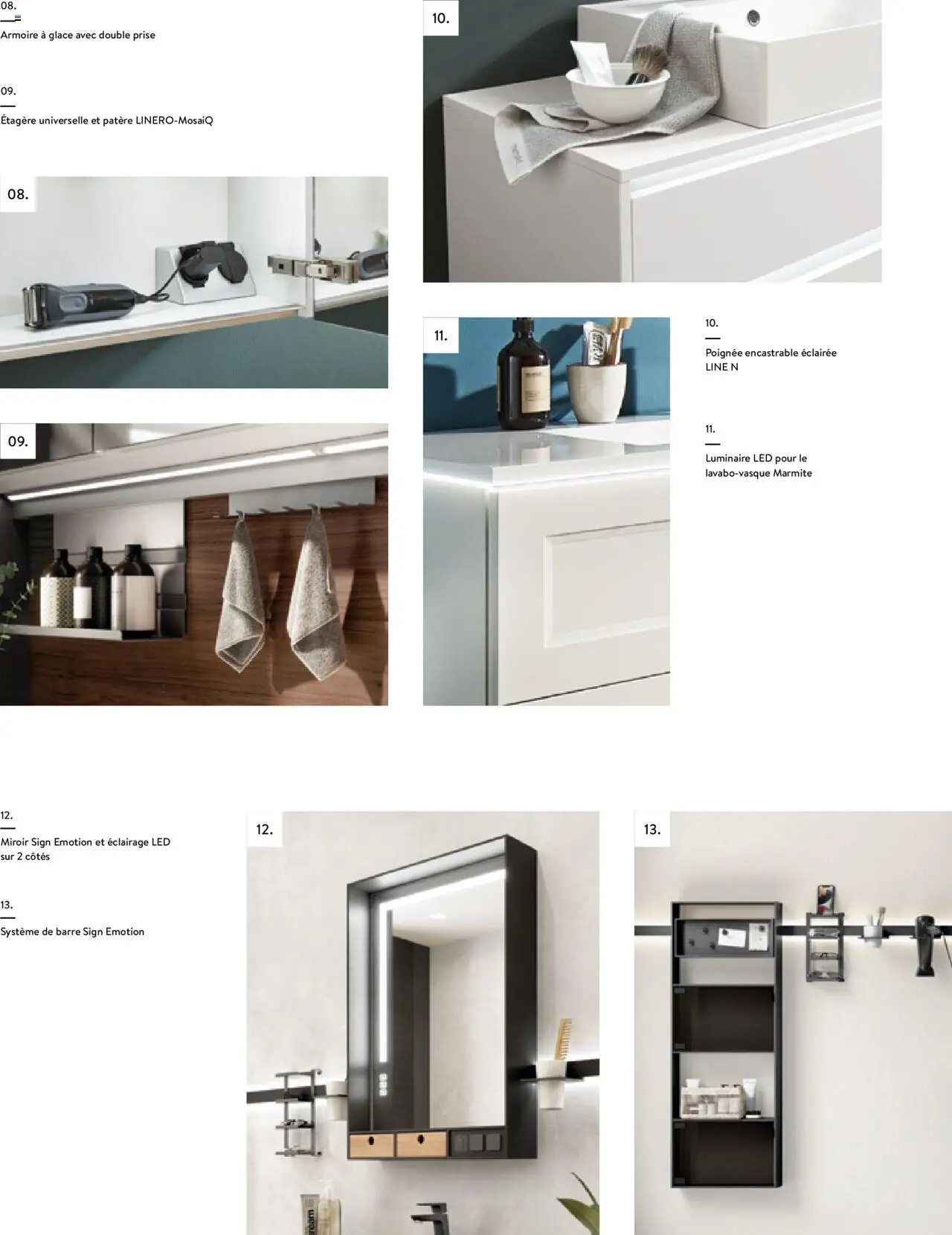 {H1} | Page: 75 | Produits: Armoire, Étagère, Prise, Miroir