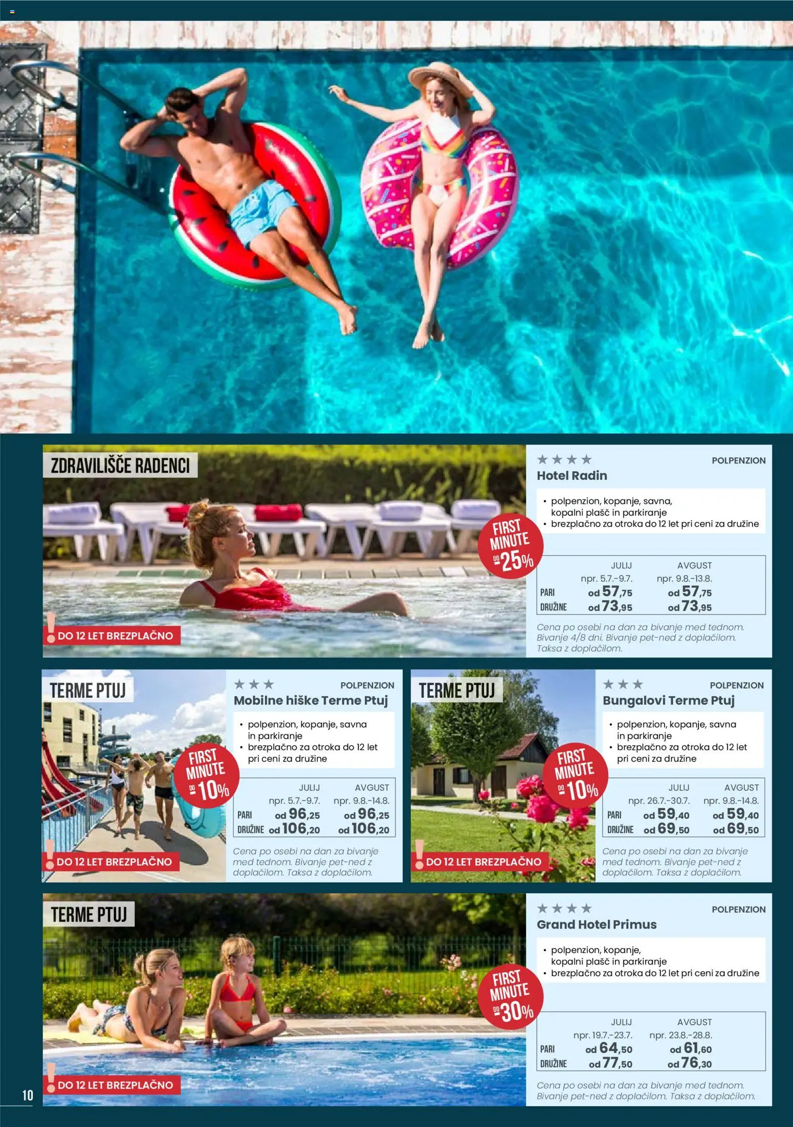 Novi Sonček katalog ponudbe – veljaven od 09.01.2026 | Stran: 10 | Izdelki: Plasc, Kopalni plasc