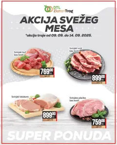 Zlatan Trag akcija svežeg mesa - pregled Zlatan Trag kataloga - važi od 09.09.2025