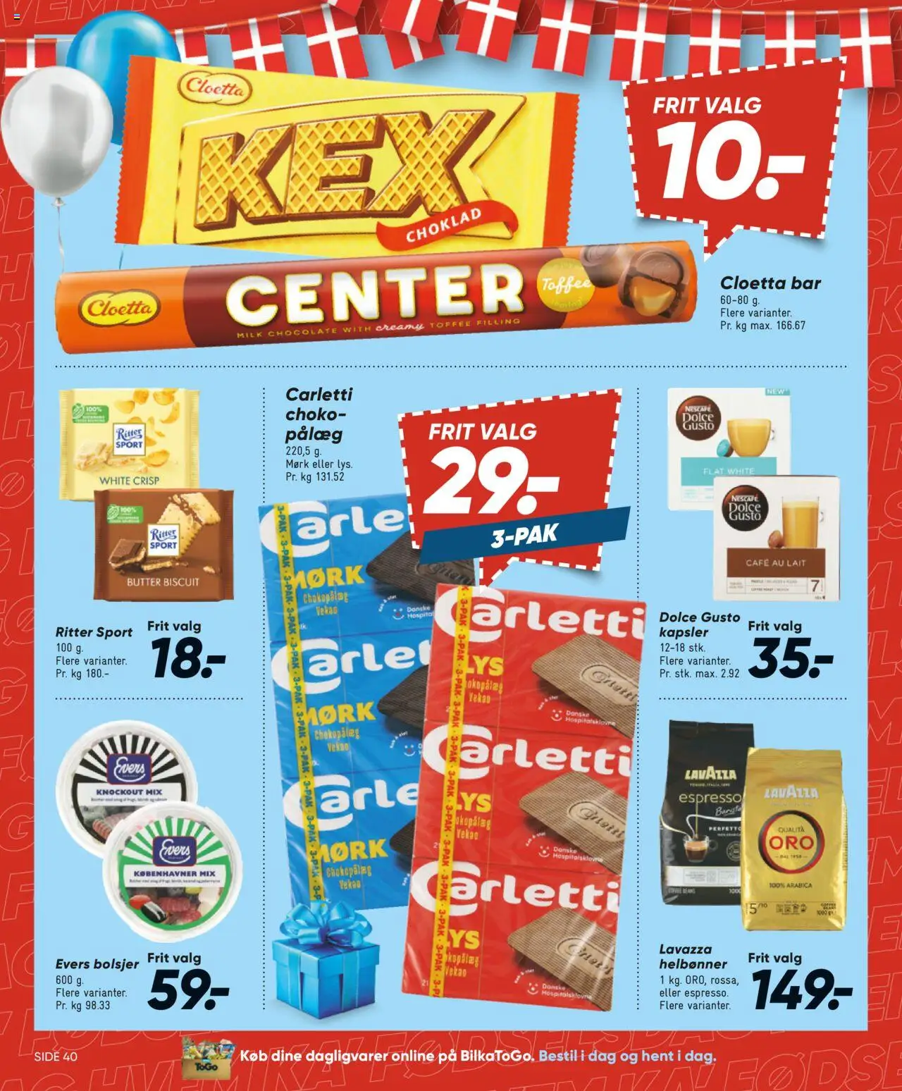 Bilka Tilbudsavis gyldig fra 01.08.2025 | Side: 44 | Produkter: Pålæg, Bolsjer