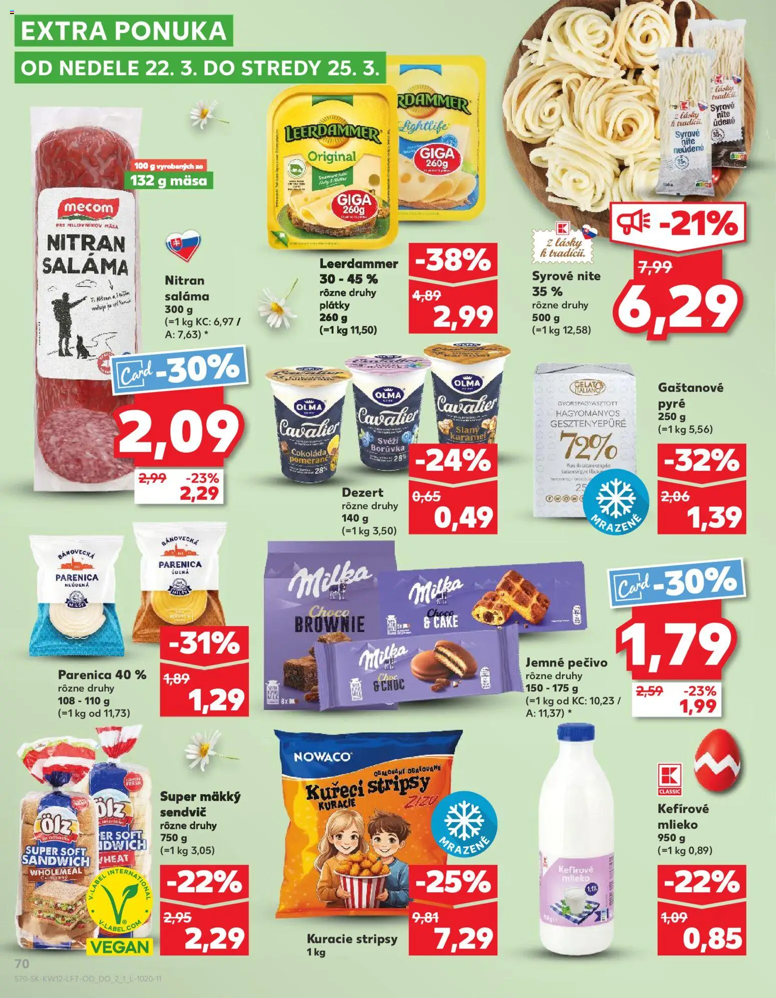 Nové Kaufland akcie – leták je platný od 19.03.2026 | Strana: 70