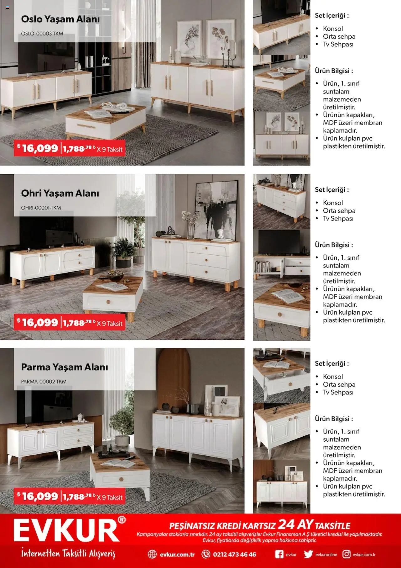 Evkur Katalog - 06.10.2025 tarihinden itibaren geçerlidir | Sayfa: 12 | Ürünler: TV, Orta sehpa, Tv sehpası
