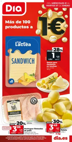 Vista previa Dia - folleto Market válido desde el 21.01.2026