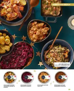 Uit de keuken van PLUS Geroosterde spruitjes en pompoen, Geroosterde spruitjes, pompoen en spekjes - Voorbeeld van een folder van Plus, geldig van 29.11.2025 | Pagina: 29