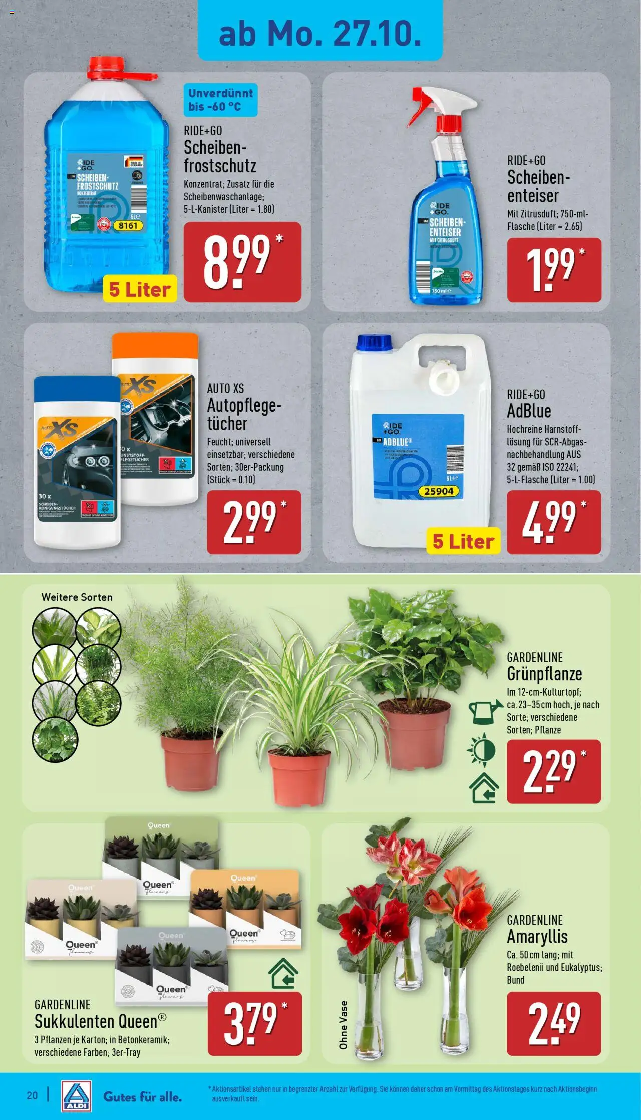 Aldi Prospekt 	 – gültig ab 27.10.2025 | Seite: 20