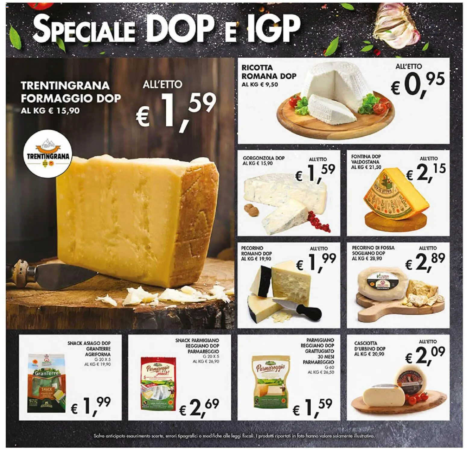Volantino Coal del 05.11.2025 | Pagina: 11 | Prodotti: Formaggio, Ricotta, Parmigiano, Pecorino