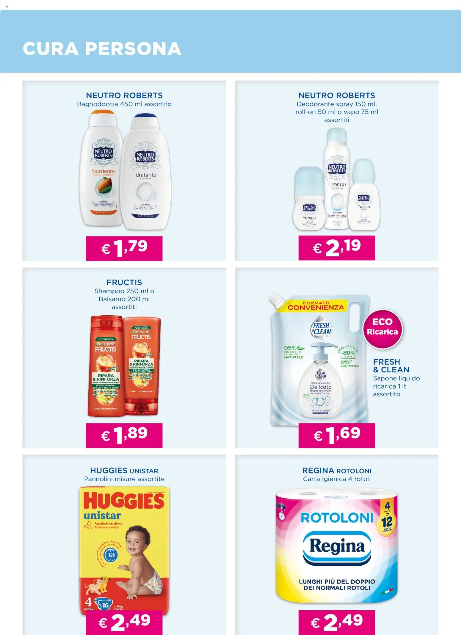 Volantino Acqua e Sapone del 13.12.2025 | Pagina: 6 | Prodotti: Shampoo, Balsamo, Deodorante, Olio