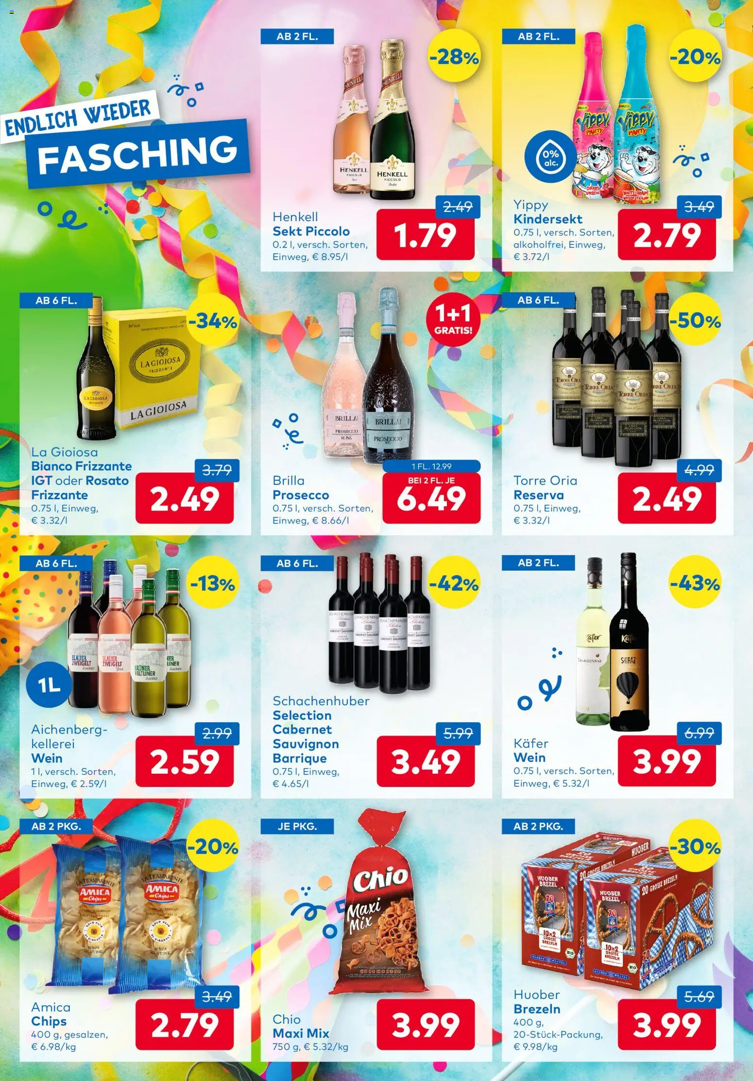 T&G Flugblatt gültig ab 12.02.2026 | Seite: 6 | Produkte: Chips, Wein