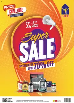 Preview of Life Pharmacy Super Sale Up To 70% valid from 21.07.2025