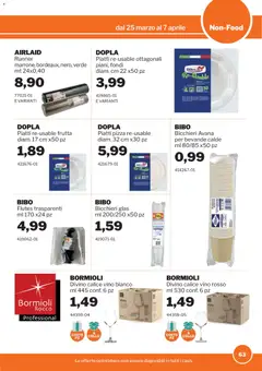Anteprima del volantino Sogegross volantino valido a partire dal 25.03.2026 | Pagina: 63 | Prodotti: Calice, Vino, Vino rosso, Vino bianco