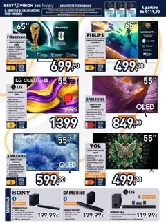 Anteprima del volantino Unieuro volantino valido a partire dal 20.03.2026 | Pagina: 22 | Prodotti: Telecomando, smart TV, Soundbar, Audio