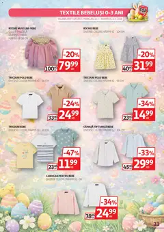 Ofertele Auchan valabile de la 25.03.2026 | Pagină: 33 | Produse: Cardigan, Rochie