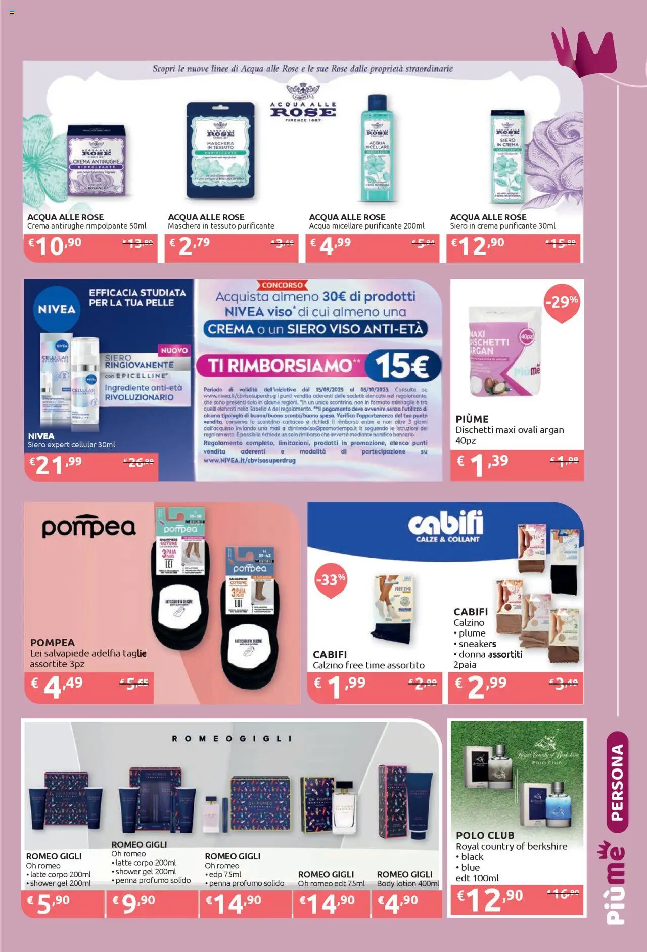 Volantino IperSoap del 15.09.2025 | Pagina: 21 | Prodotti: Acqua micellare, Sneakers, Collant, Profumo