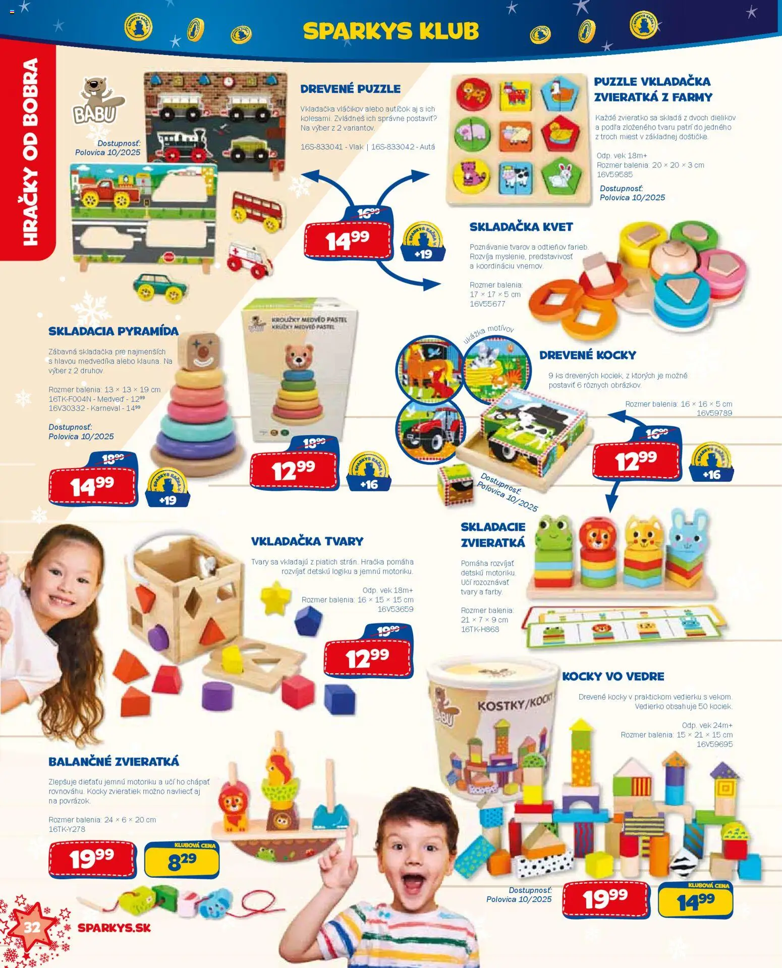 Nové ALLTOYS akcie – leták je platný od 19.11.2025 | Strana: 32 | Produkty: Puzzle, Hračky