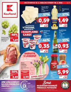 Kaufland SK Akciós újság - amely érvényes a következő dátumtól: 12.02.2026