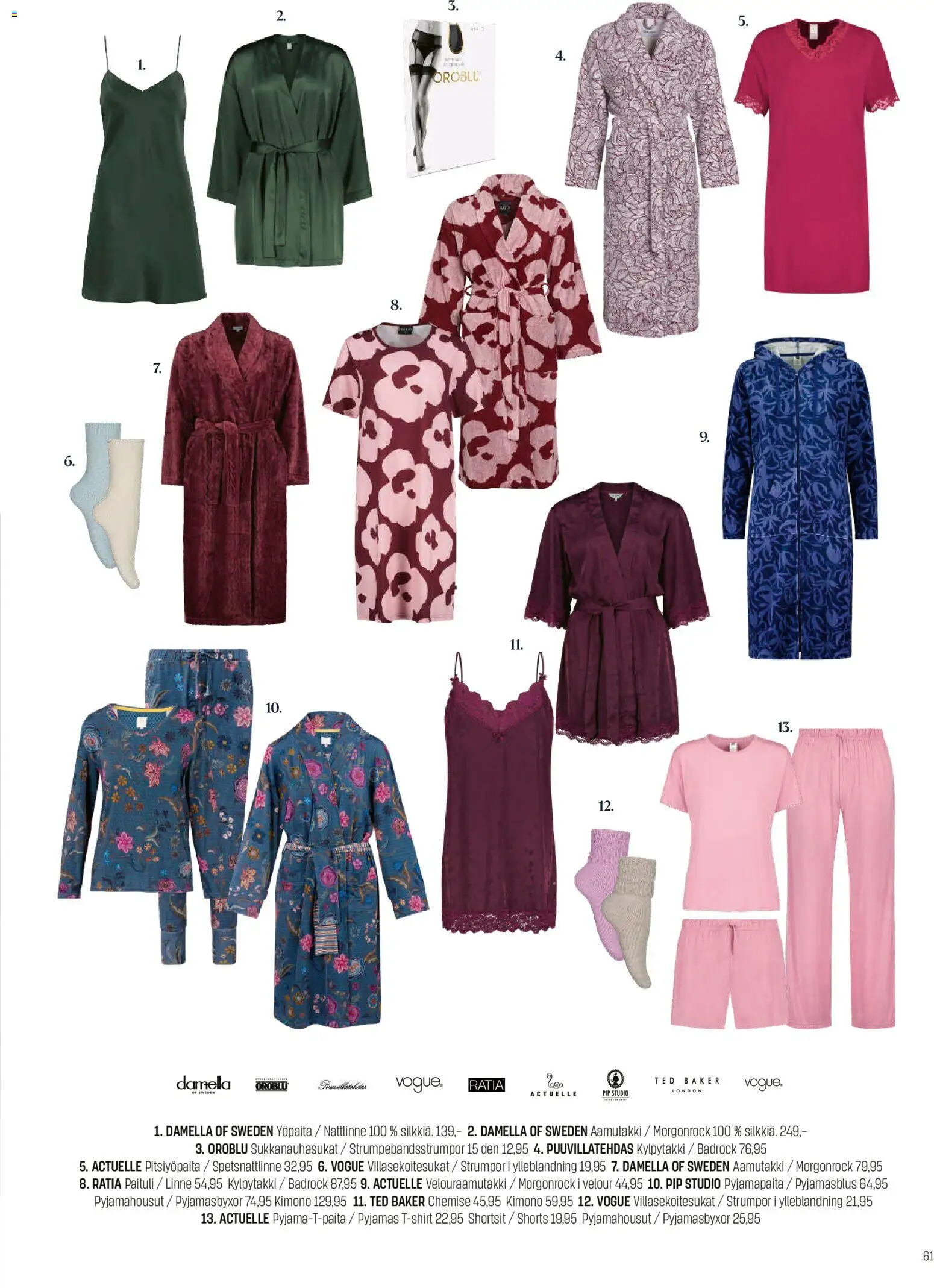 Sokos tarjoukset – voimassa 12.11.2025 alkaen | Sivu: 61 | Tuotteet: Shortsit, Kylpytakki