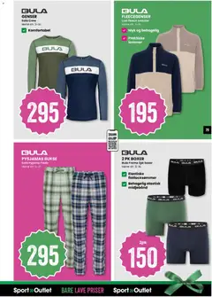 Forhåndsvisning av Sport Outlet kundeavis gyldig fra 02.12.2025 | Side: 29 | Produkter: Genser, Pysjamas, Boxer, Sofa