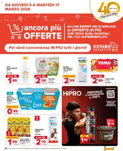 Anteprima del volantino Iperal volantino Ancora Più Offerte valido a partire dal 05.03.2026
