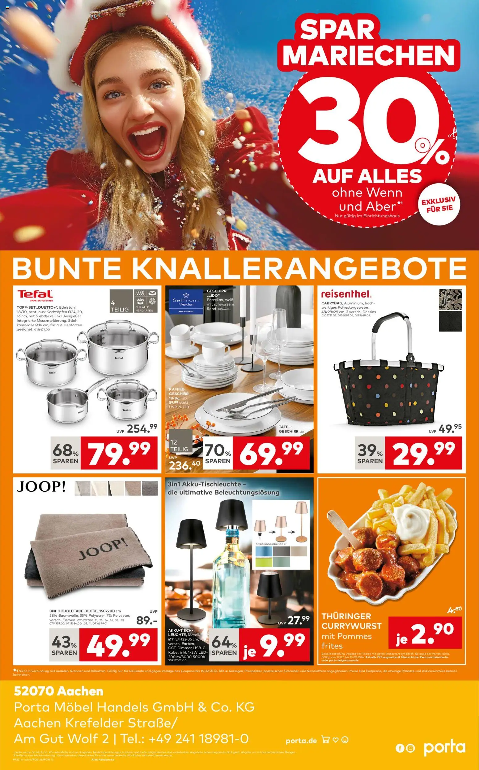 Porta! Das Spar-Mariechen präsentiert: 30% auf ALLES + riesiges Gewinnspiel - Berlin – gültig ab 12.02.2026 | Seite: 4
