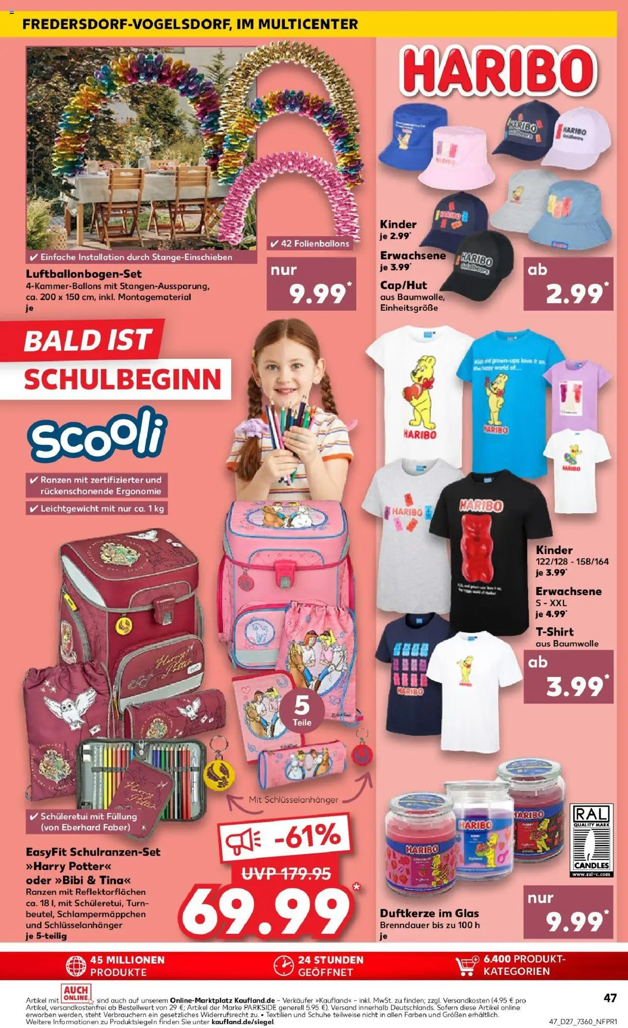 Kaufland prospekt Strausberg	 - gültig ab dem 03.07.2025 | Seite: 47 | Produkte: T-Shirt, Haribo