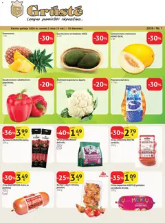 GRUSTE leidinys galioja nuo 02.01.2026