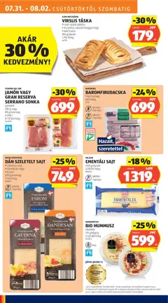 Aldi akciós ujság - amely érvényes a következő dátumtól: 31.07.2025 | Oldal: 10