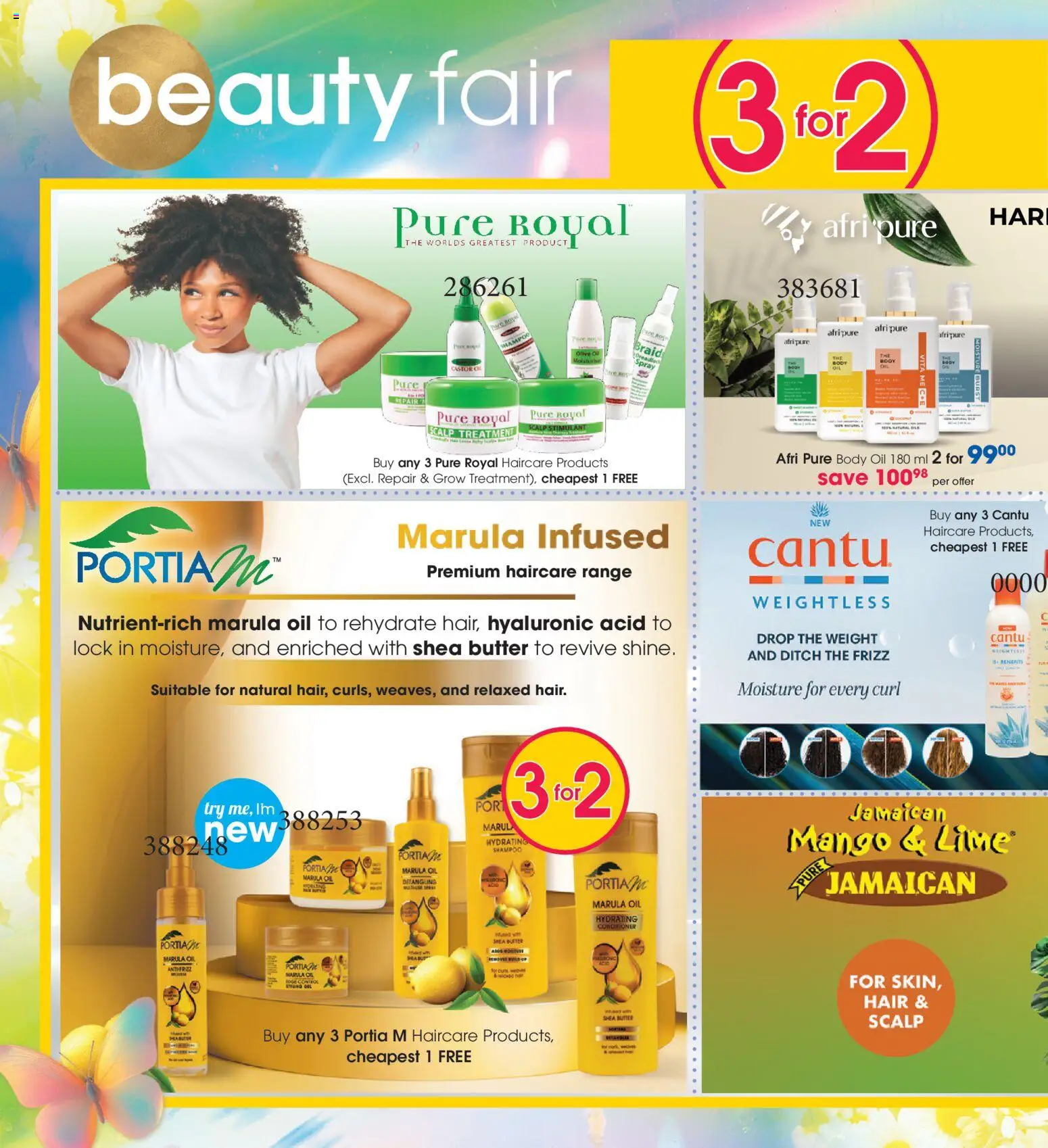New Clicks catalogue – valid from 30.10.2025 | Page: 48 | Products: Butter, Shampoo, Mango, Lime